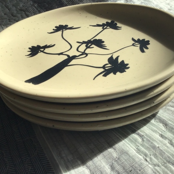 THE METROPOLITAN MUSEUM OF ART SET OF FOUR JAPANESE PINE TREE 8,5 INCH PLATES - Picture 2 of 9